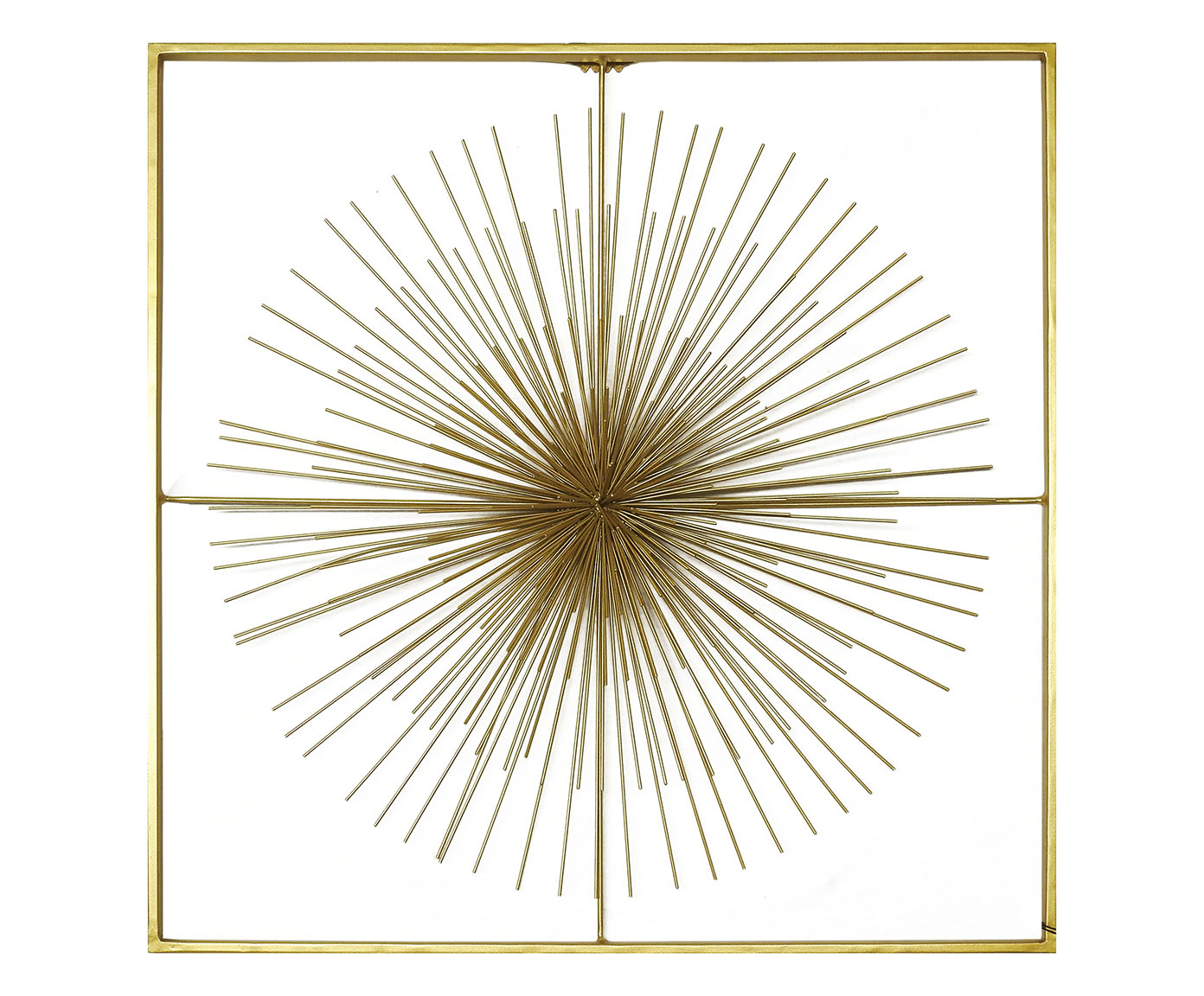 42568 - QUADRO OURI&Ccedil;O DECOR EM METAL DOURADO P image number 0