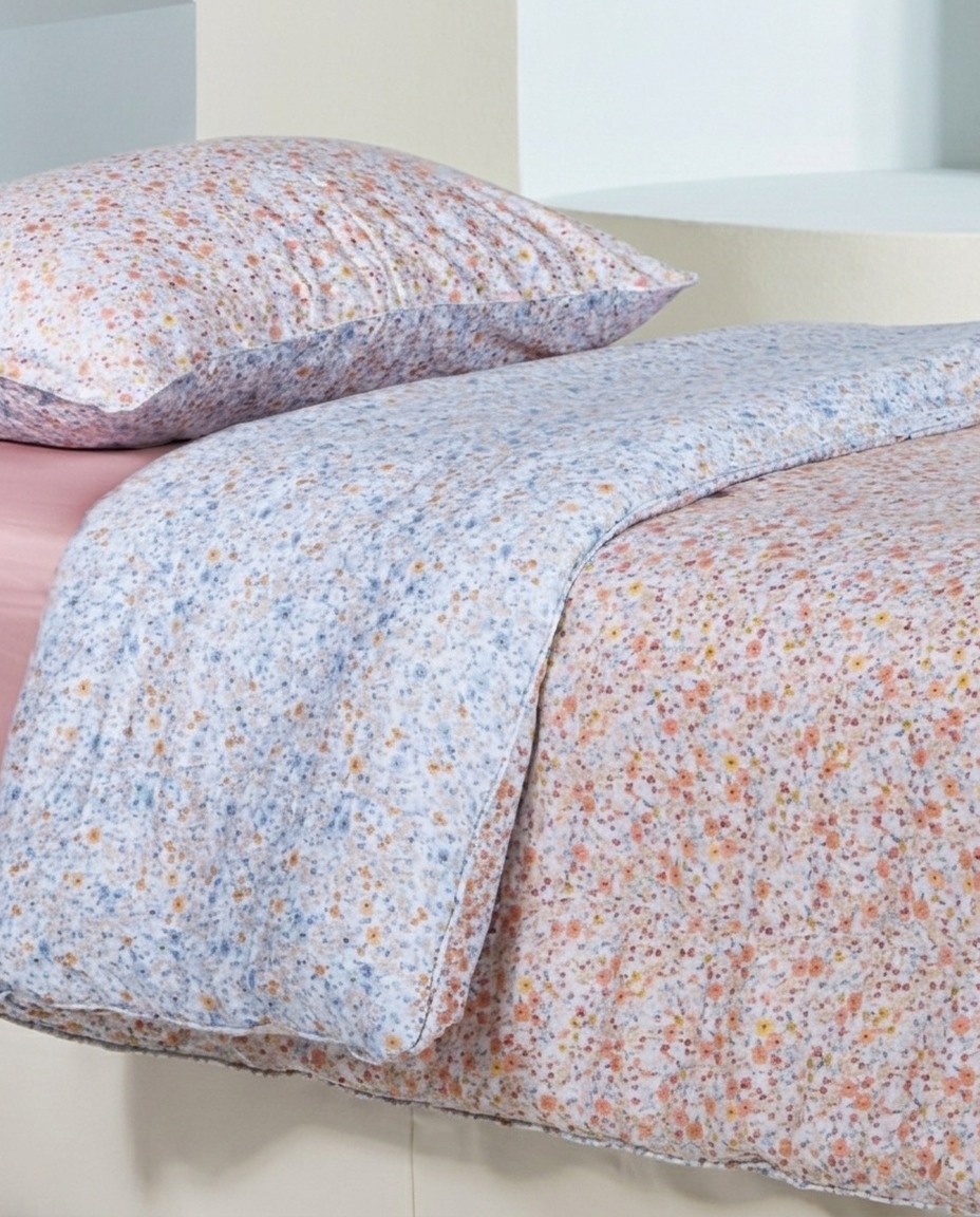 Capa para Duvet Zissou Duo Flora 400 Fios - image 1