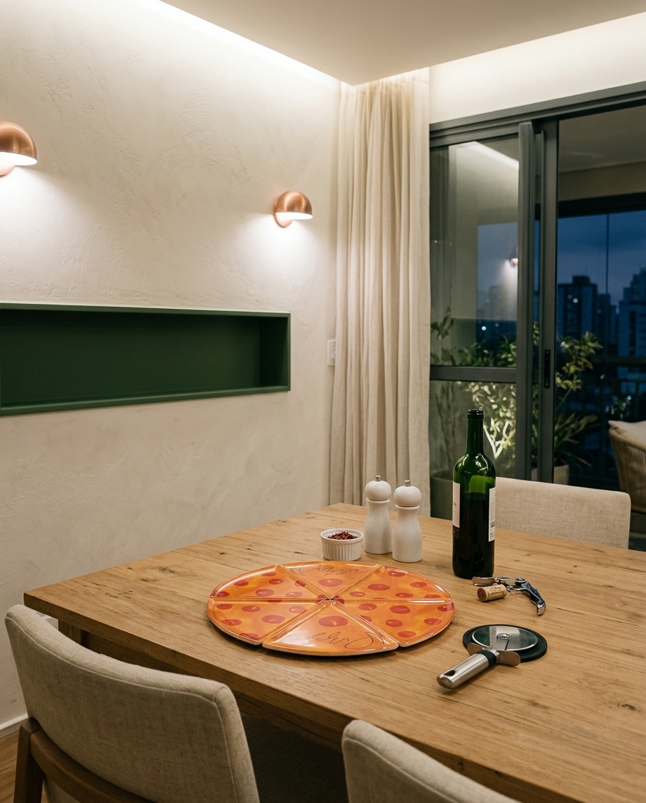 Jogo de Pratos para Pizza Nicolazzi image number 2