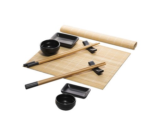 Jogo para Sushi de Bambu Okinawa image number 1