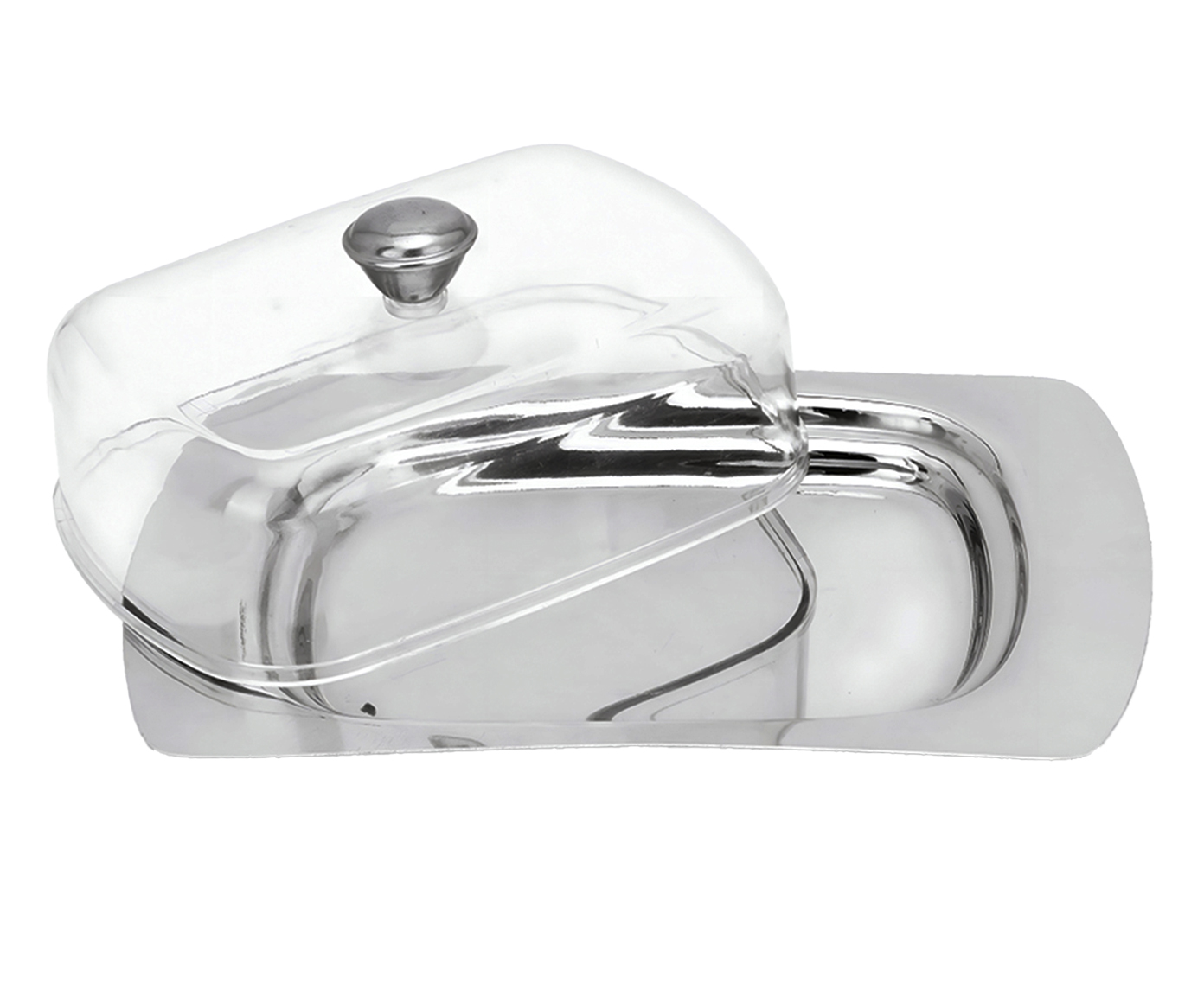 Mantegueira Com Prato Inox Smooth - 18,5X5,5X12,5cm image number 0