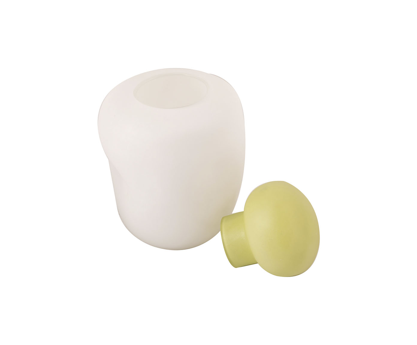 Vaso com Tampa Ocarina - Branco image number 2