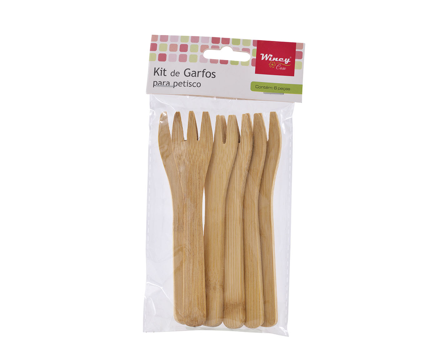 Jogo de Garfos Nature em Bambu image number 2