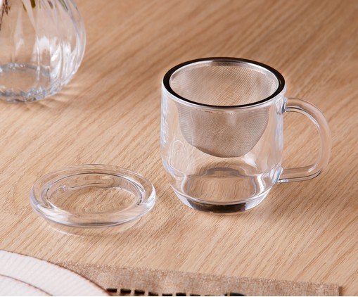 Caneca com Infusor Essenza Transparente image number 2