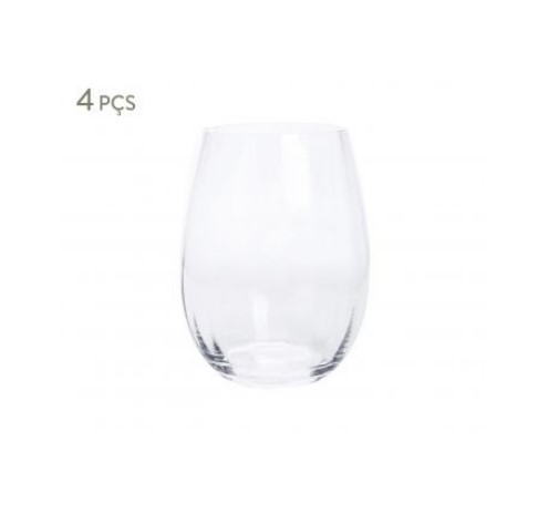 Jogo de Copos de Vidro Cristal - 555ml image number 0