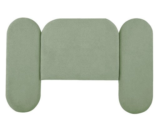 Cabeceira em Boucle Aveludado Arco Embrace Verde image number 10