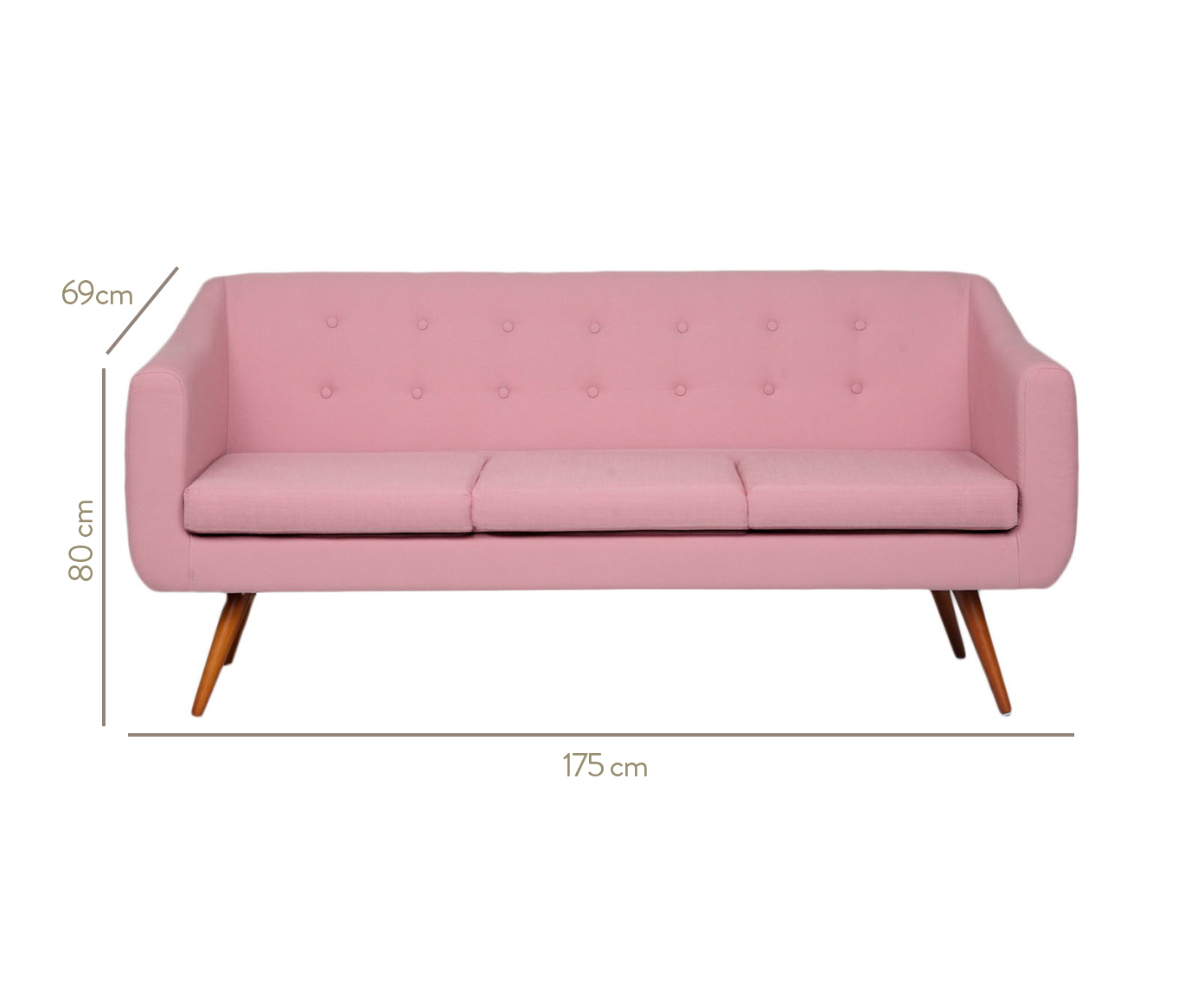 Sof&aacute; Mimo - Rosa Vintage image number 6