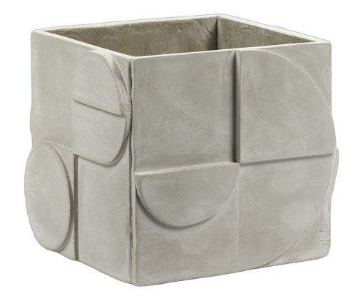 Vaso Seventies Cinza image number 0