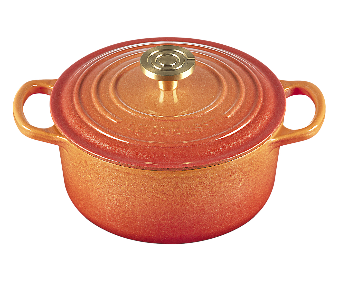 Panela com Pegador Dourado Signature Flamme Dor&eacute;e - 26cm - image 0