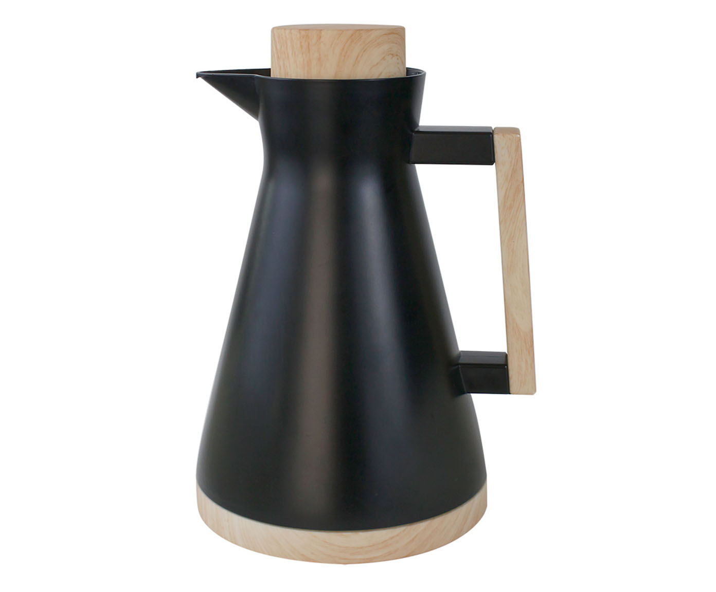 Garrafa T&eacute;rmica Amadeirada Preto - image 0