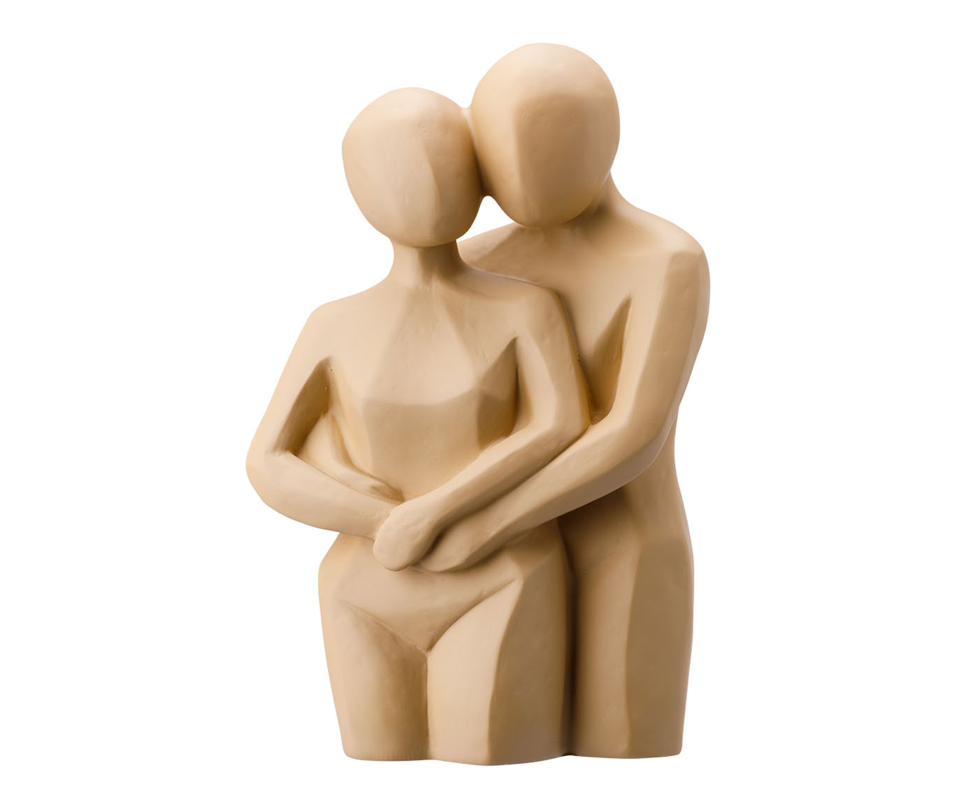 Escultura Casal Bege image number 0