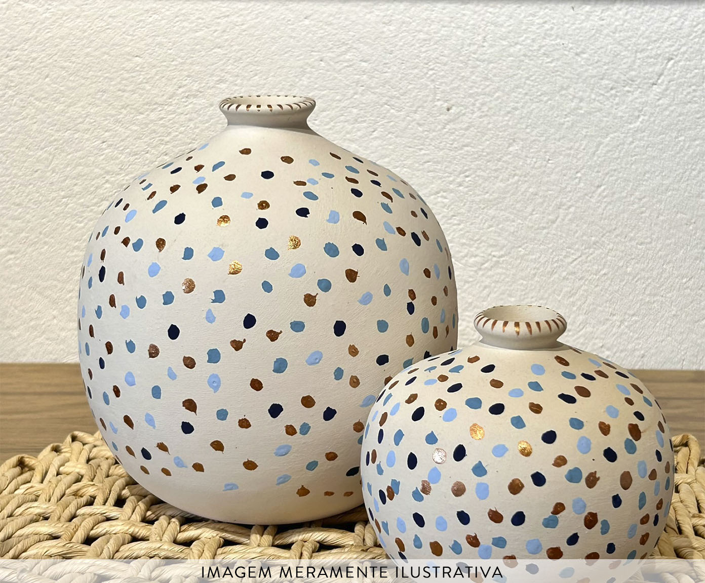 Vaso Bal&atilde;o Po&aacute; Azul I - image 1