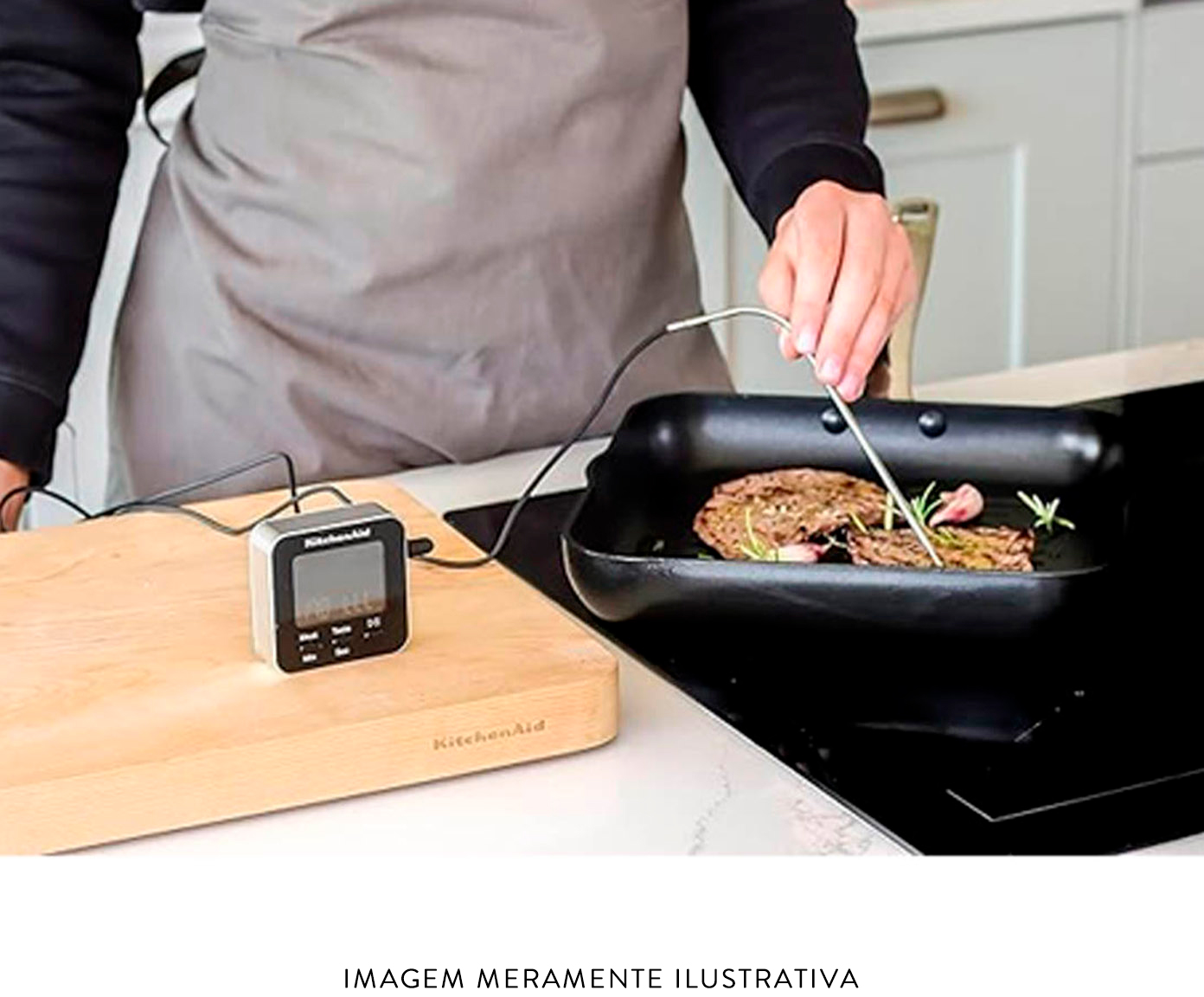 Term&ocirc;metro Sonda para Carne Gourmet Kitchenaid image number 1