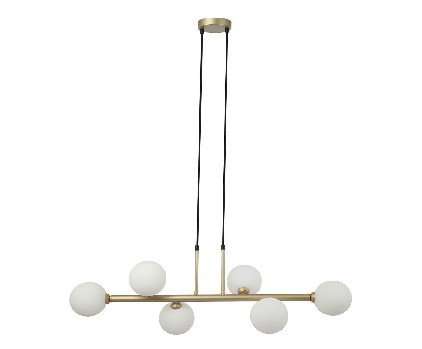 Pendente Abaporu Dourado e Branco Bivolt image number 0