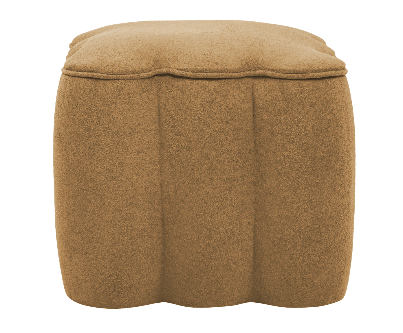 Puff Quadrado Boucle Pitanga image number 2