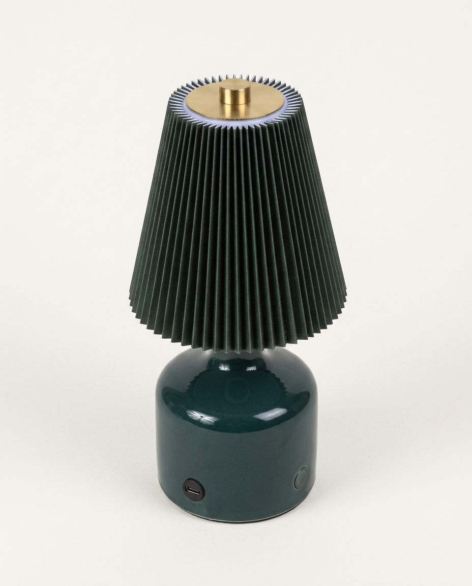 Lumin&aacute;ria de Mesa Tinny Verde - image 1