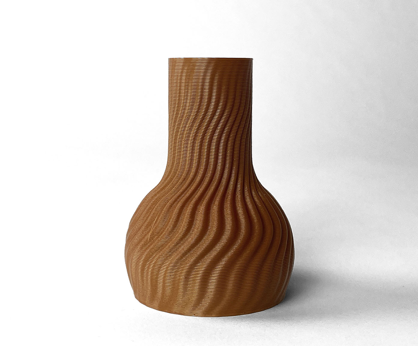 Mini Vaso Onda 2 Terracota image number 1