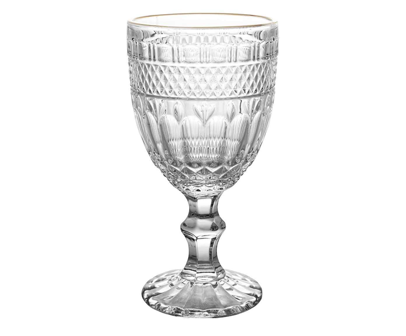 Ta&ccedil;a para &Aacute;gua com Fio Dourado Brand image number 2