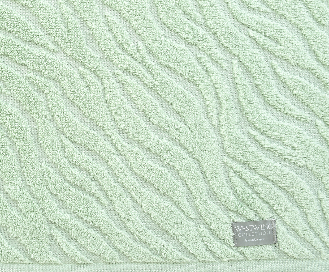 Toalha de Rosto Zebra Air Verde Menta Claro image number 2