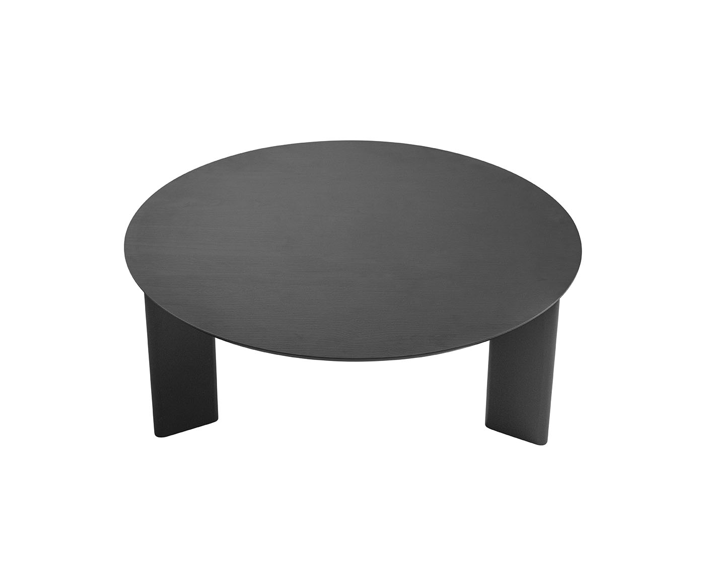 Mesa de Centro Org&acirc;nica Chanfrada Nero e Preto image number 1