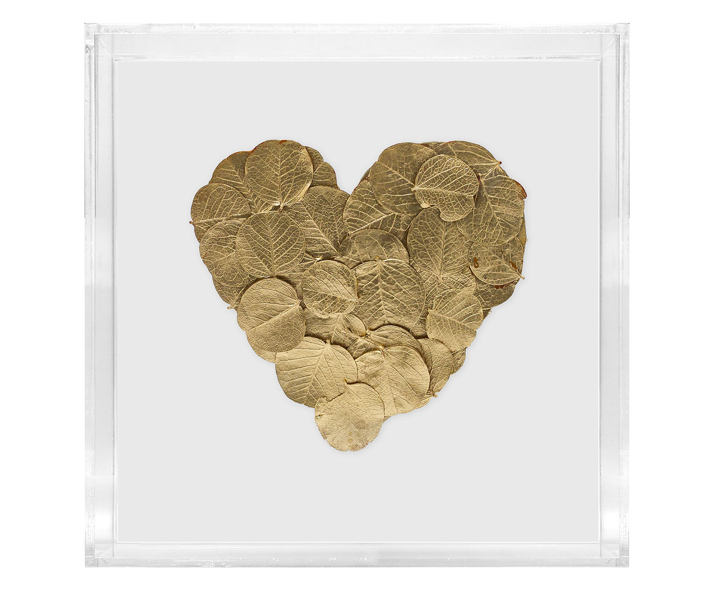 Caixa Decorativa Heart Dourado image number 0