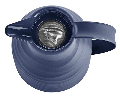 Garrafa T&eacute;rmica em Inox Samba Wave Azul image number 3