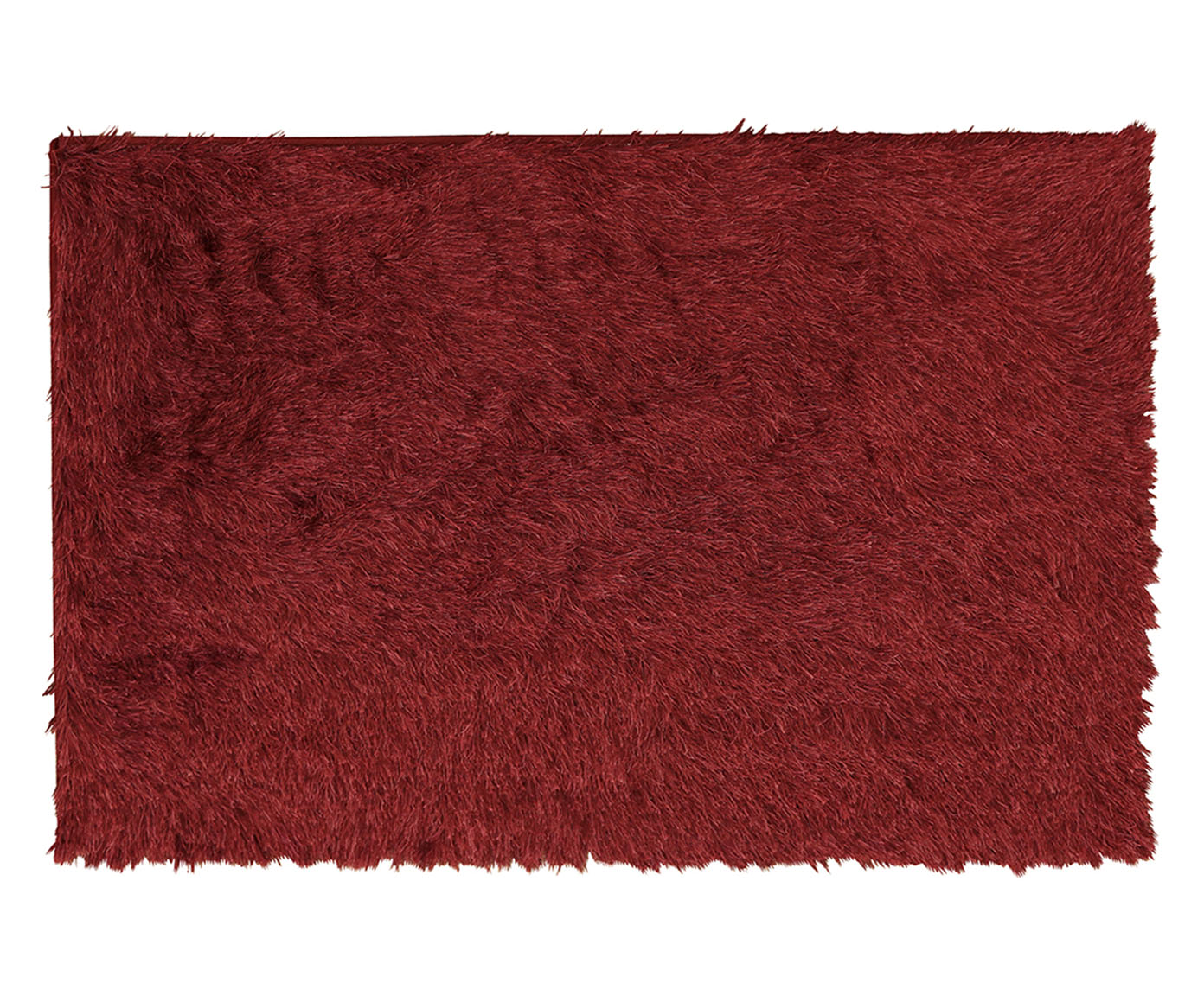 Tapete Tufting Lunar N Bord&ocirc; Vermelho - image 0