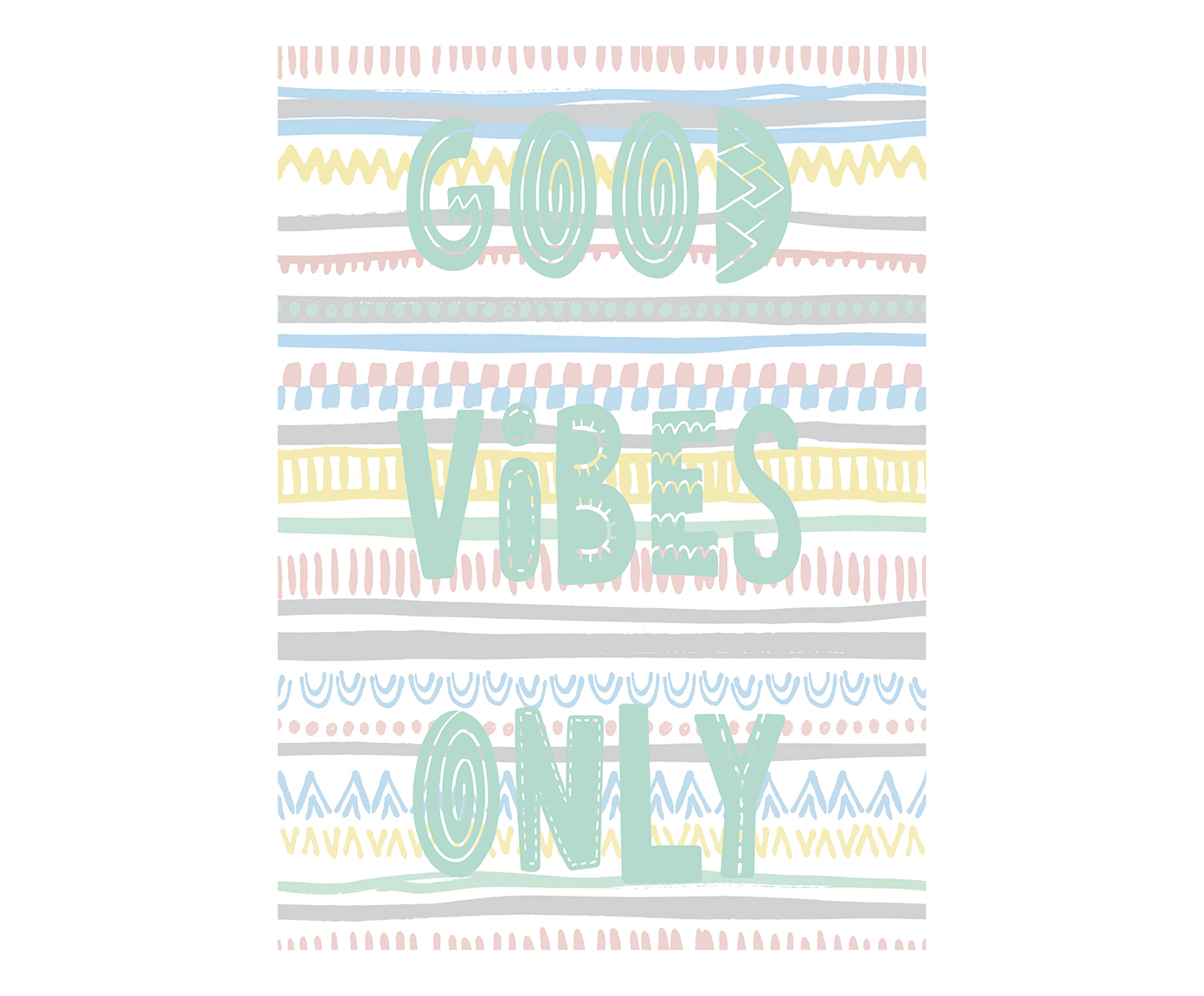 P&ocirc;ster Candy Good Vibes - image 0