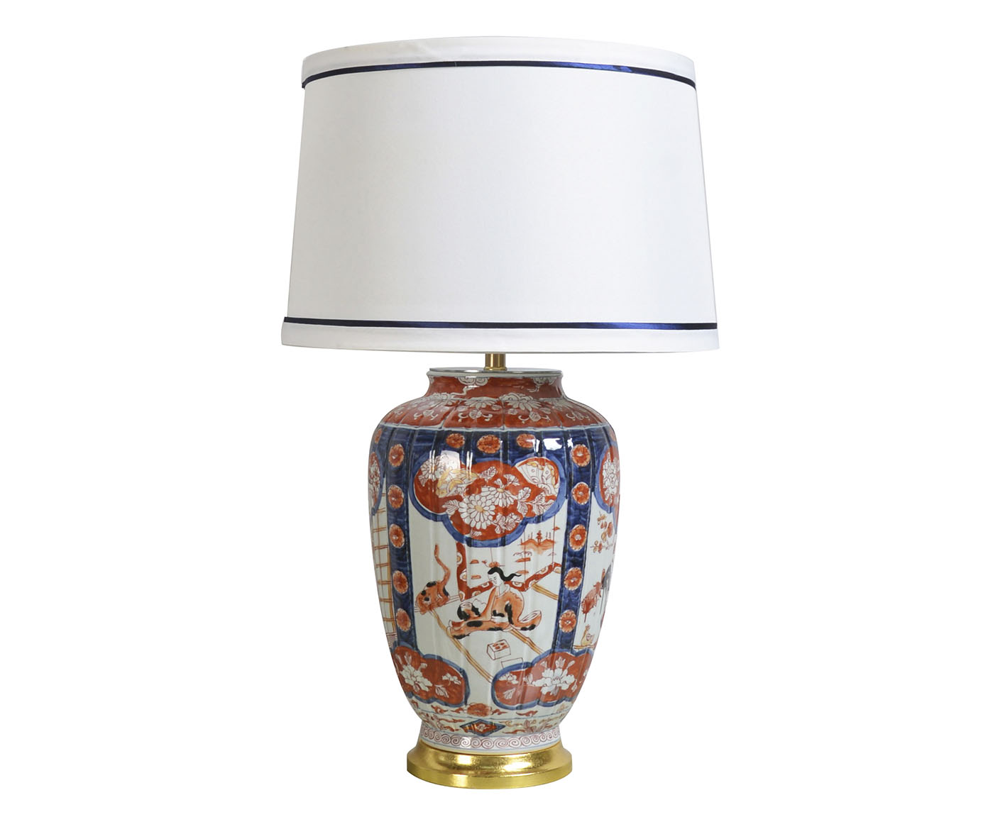 Abajur em Porcelana Bobbie Bivolt I Vermelho image number 0