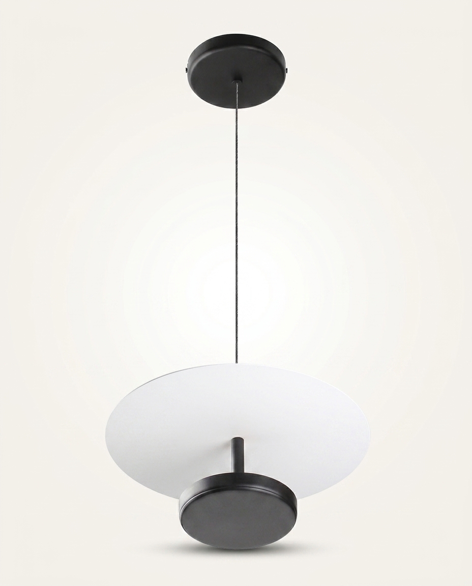 Pendente Led Slice Preto Bivolt - image 0