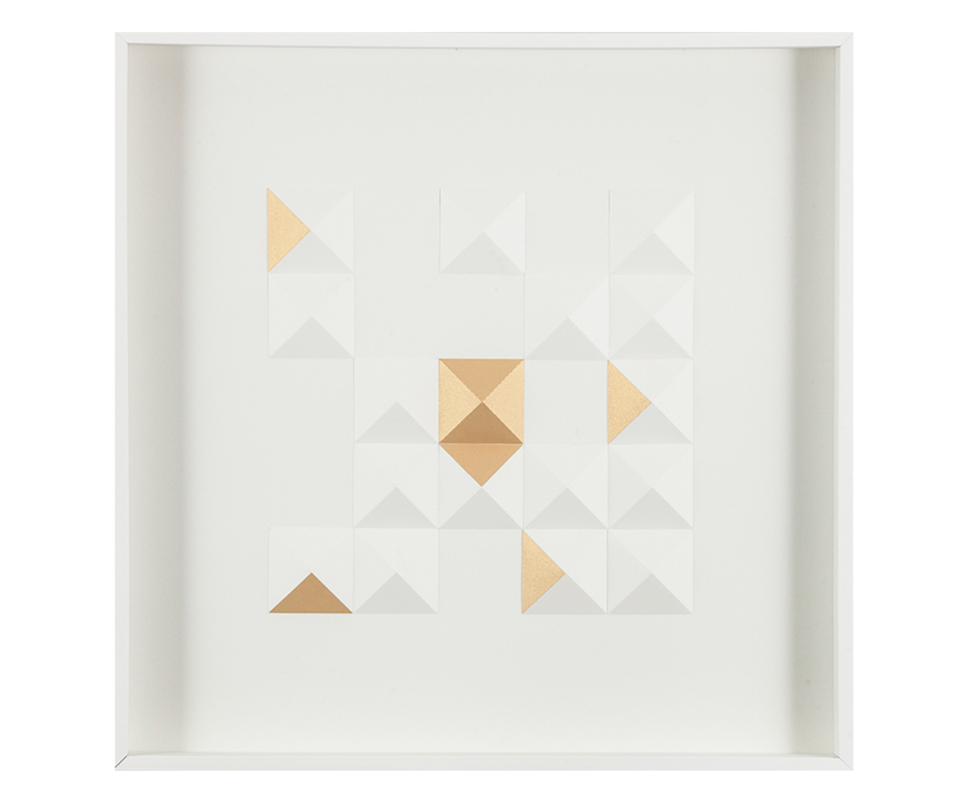 Quadro com Vidro Diamante Dincer - 61x61cm image number 0