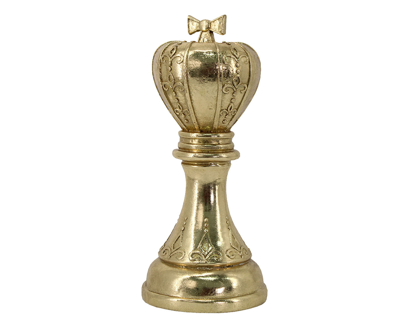 Adorno Rainha Dourado image number 0