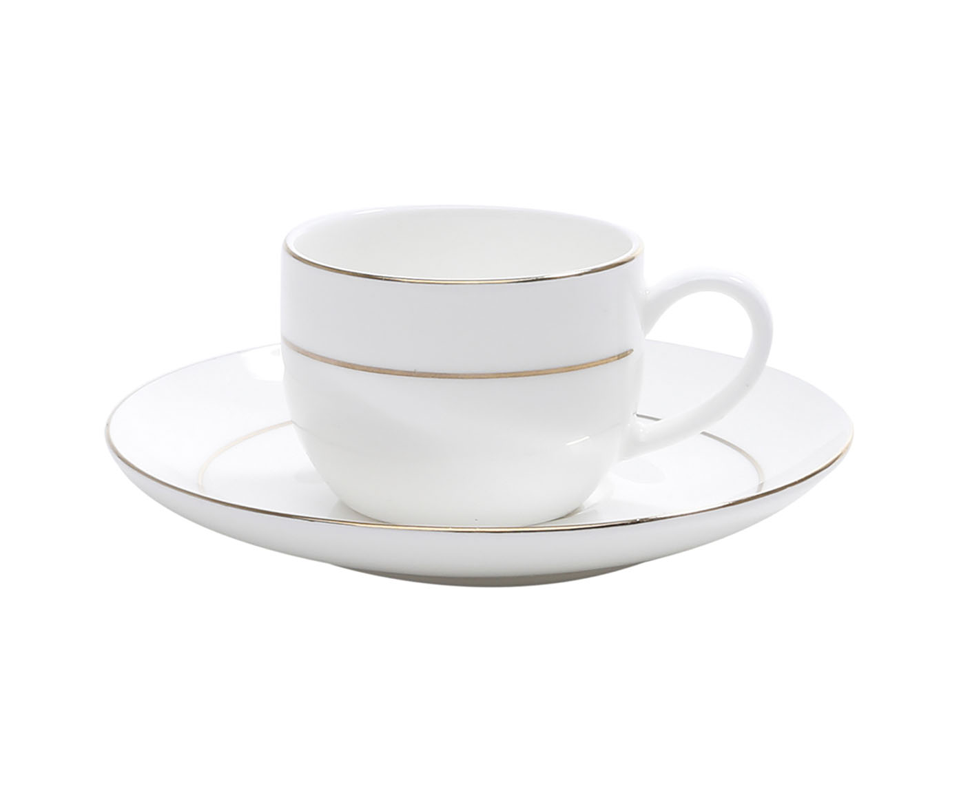 Aparelho de Jantar em Porcelana com Fio de Ouro M&ocirc;naco image number 2