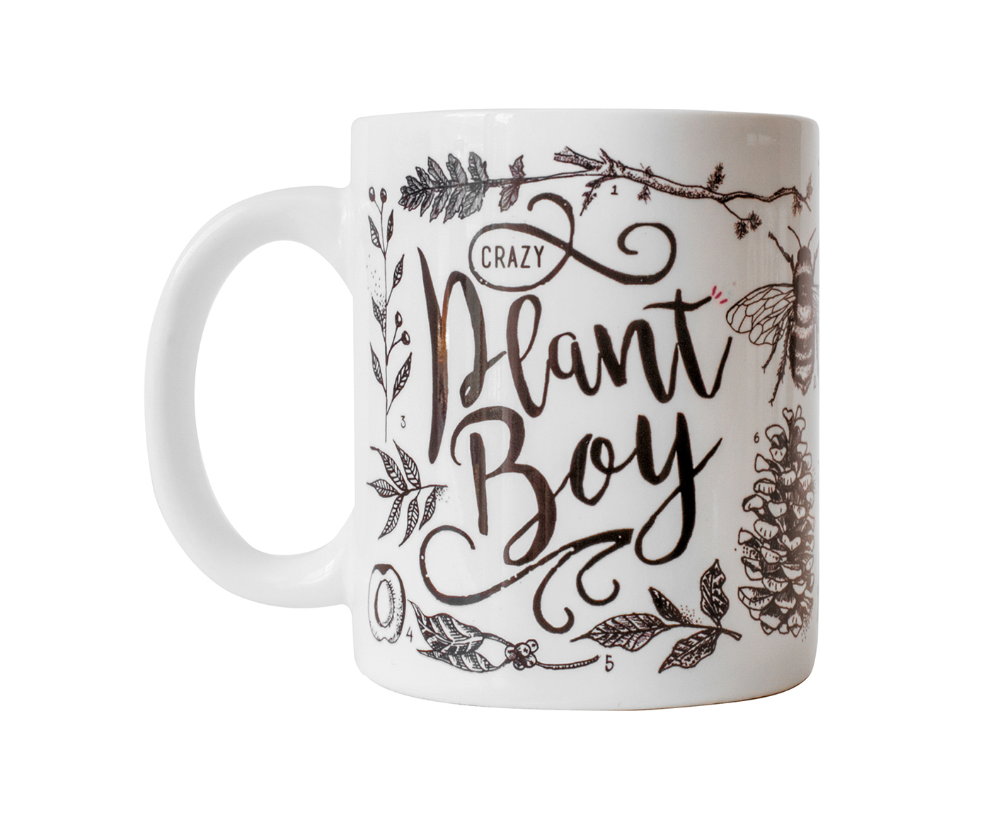 Caneca Crazy Plant Boy image number 0