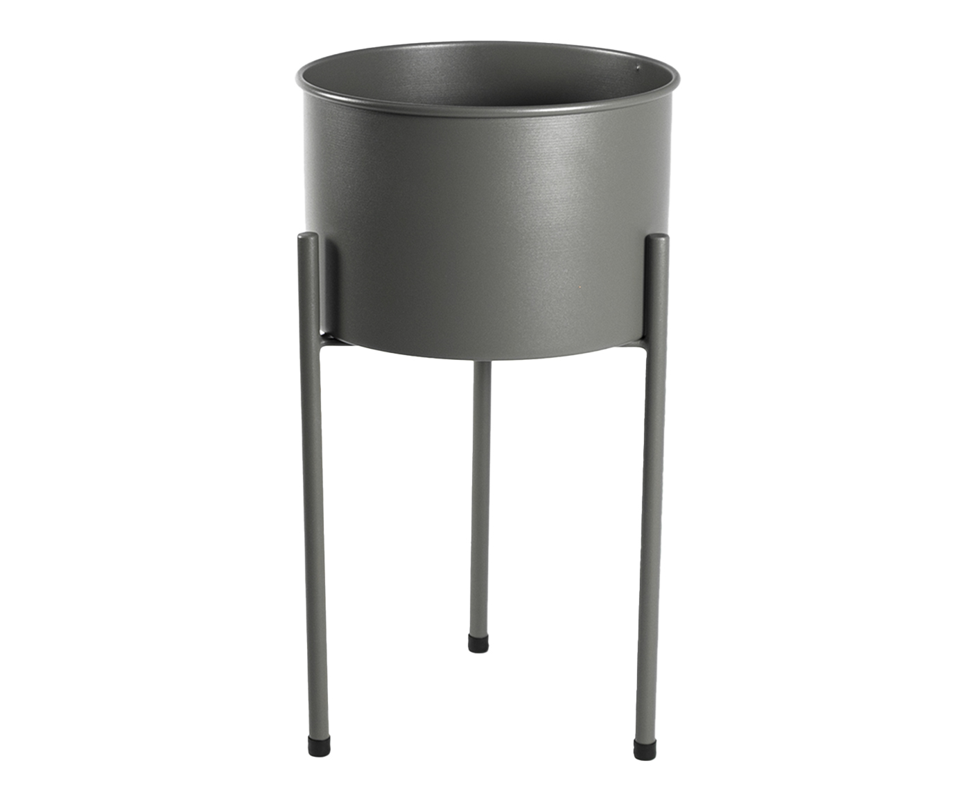 Suporte de Plantas com Vaso Humait&aacute; 2.0 Cinza - image 0