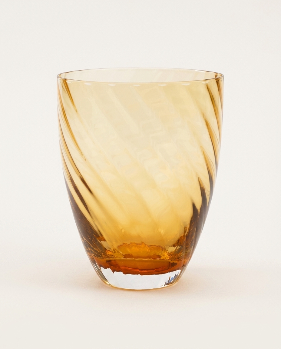 Copo Listras &Acirc;mbar - 450ml - image 0