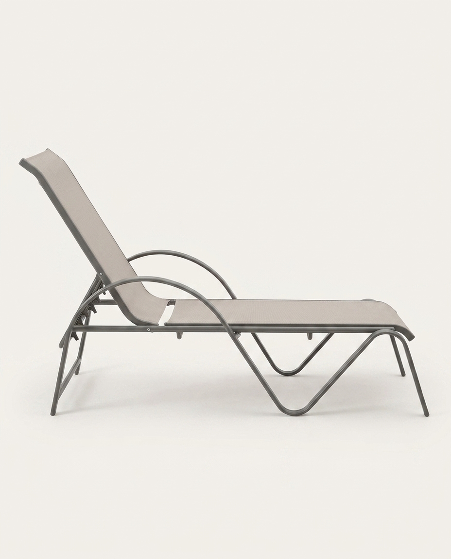 Chaiselongue Santarem - Marrom image number 8