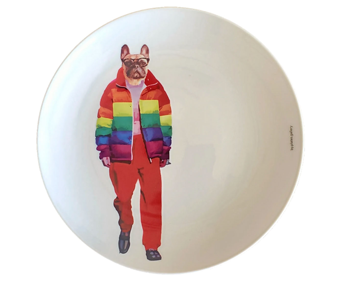 Prato em Porcelana French Bulldog Fashion - image 0