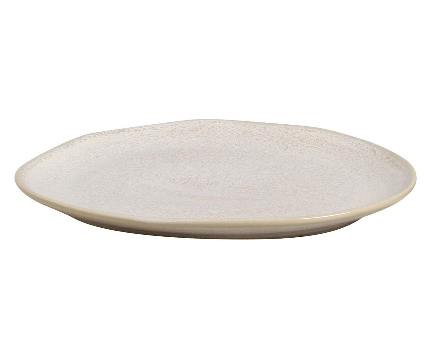 Jogo de Pratos Raso Oval Org&acirc;nico Latte Cru image number 1