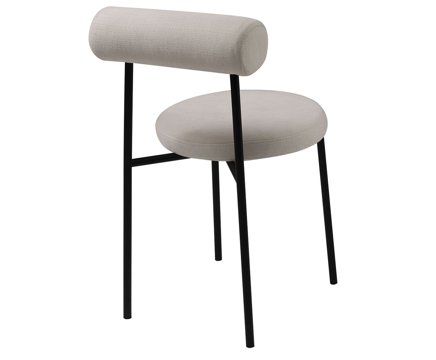 Cadeira Roll Bege e Preto - image 1