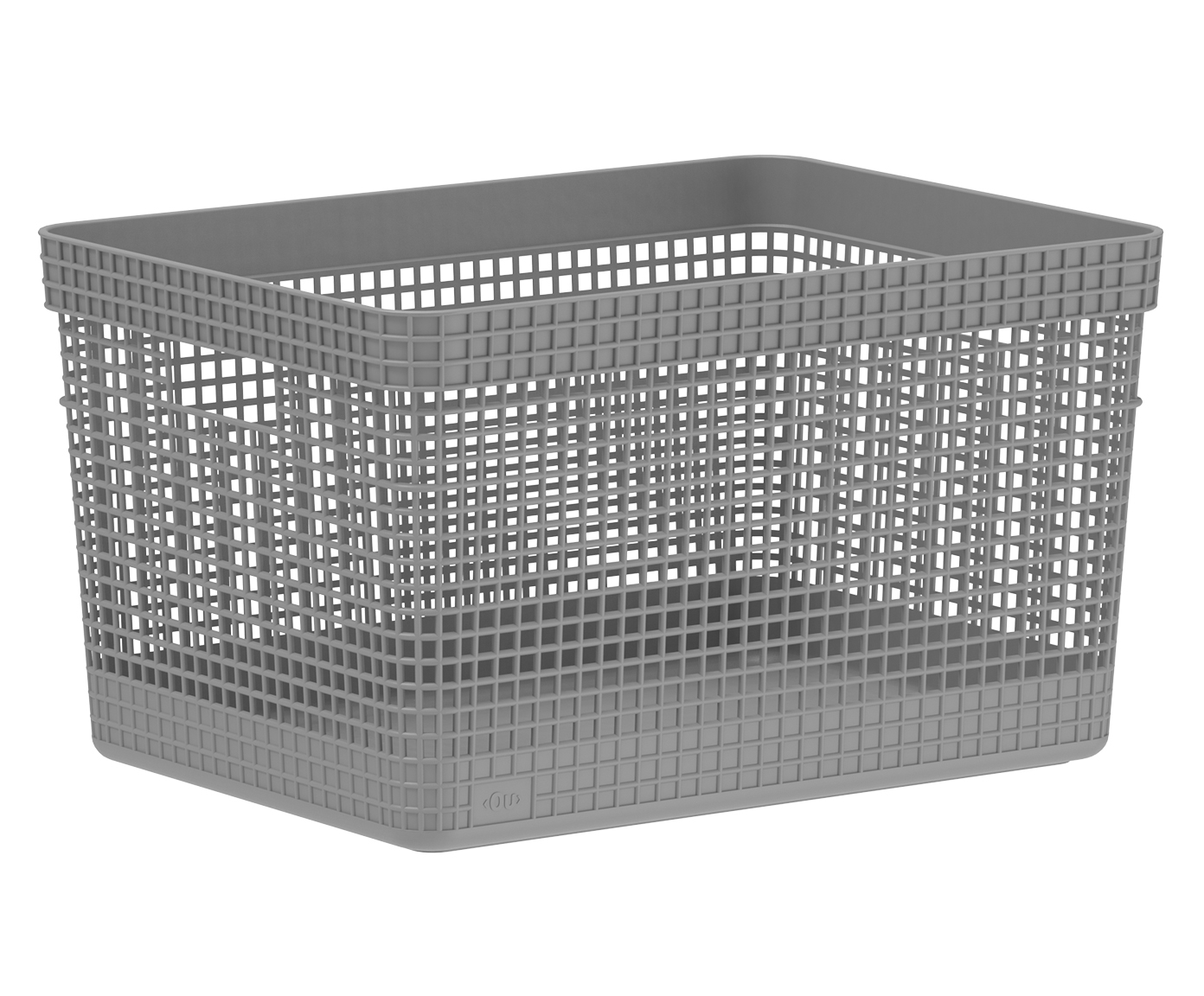 Cesto Grid Cinza image number 1
