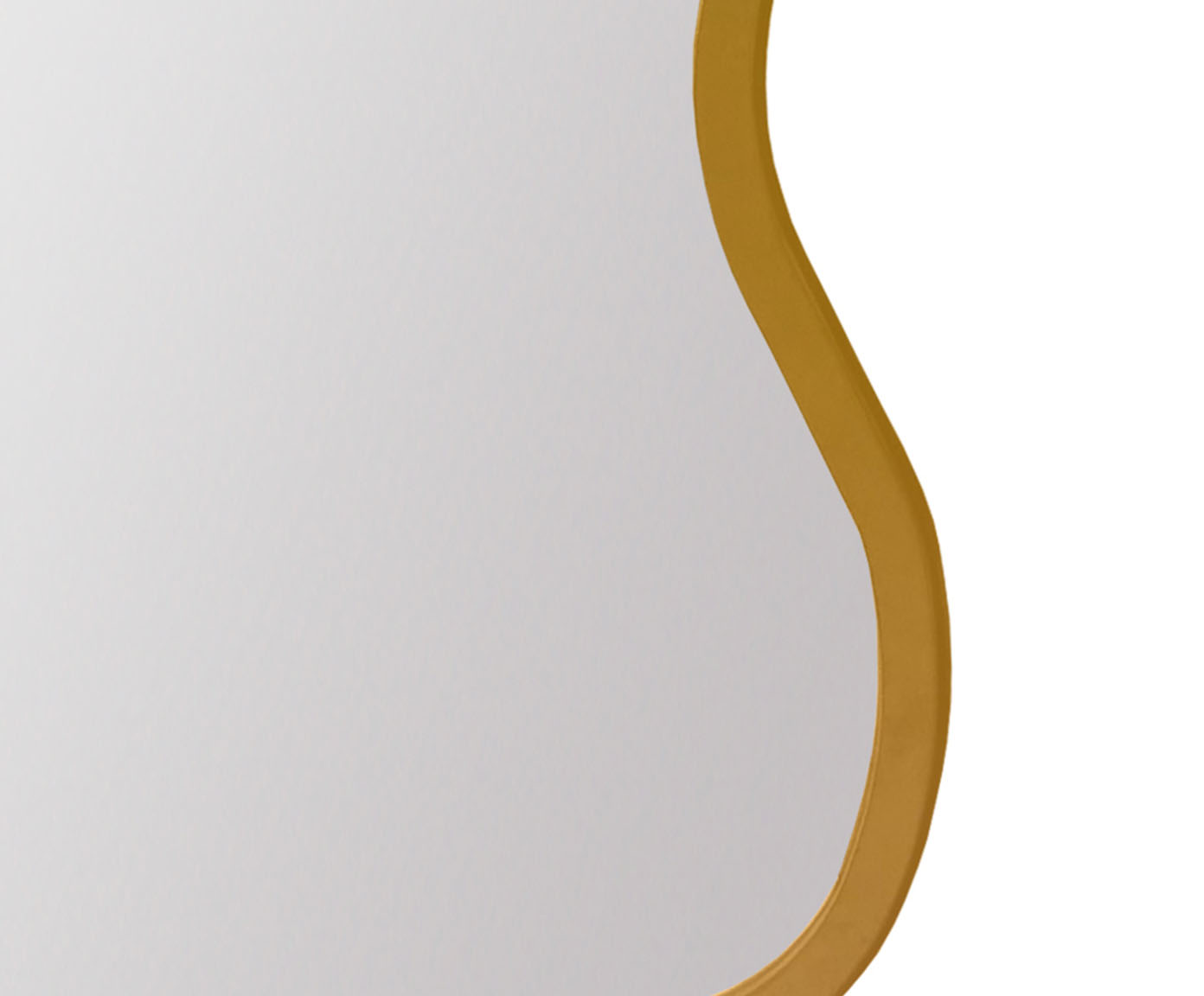 Espelho de Ch&atilde;o Wave Org&acirc;nico Dourado image number 3