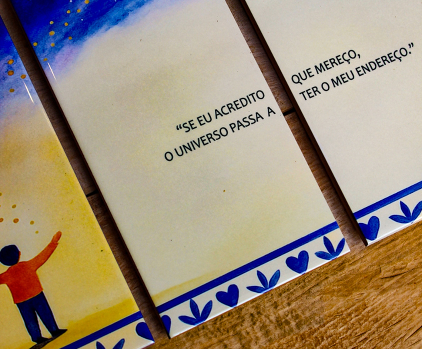 Jogo de Azulejos "Se Eu Acredito Que Mere&ccedil;o" image number 1