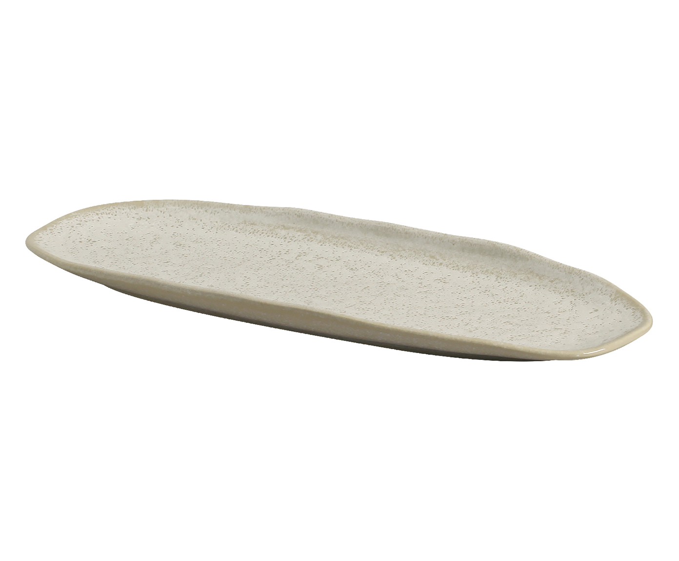 Jogo de Travessas Oval Rasa Org&acirc;nico Vanilla Cru image number 1