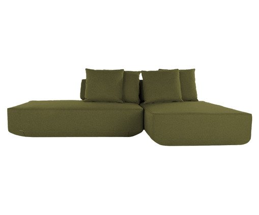 Sof&aacute; Ilha 2 M&oacute;dulos Chaise Ipu&atilde; image number 0