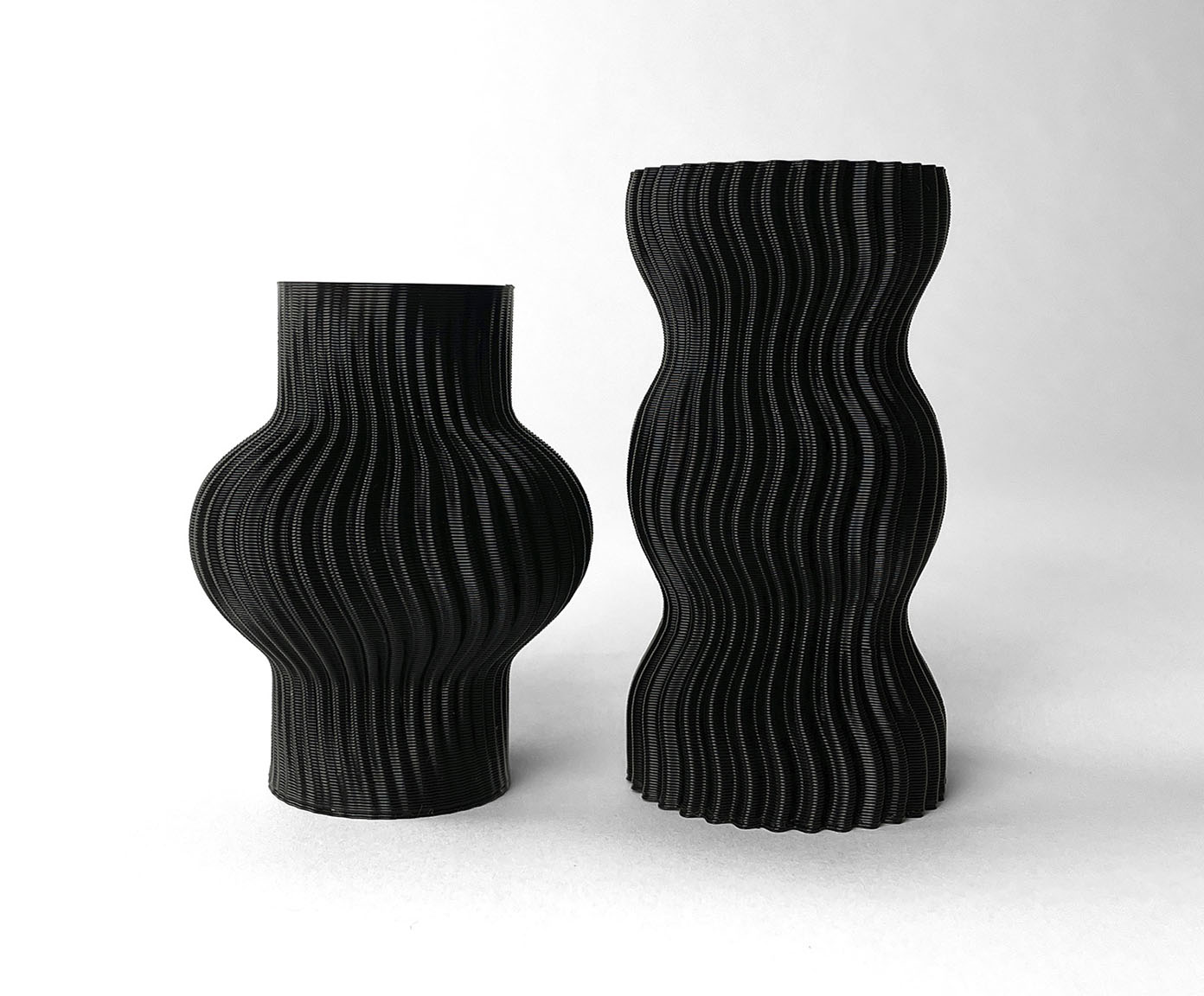 Mini Vaso Onda 1 Preto image number 4