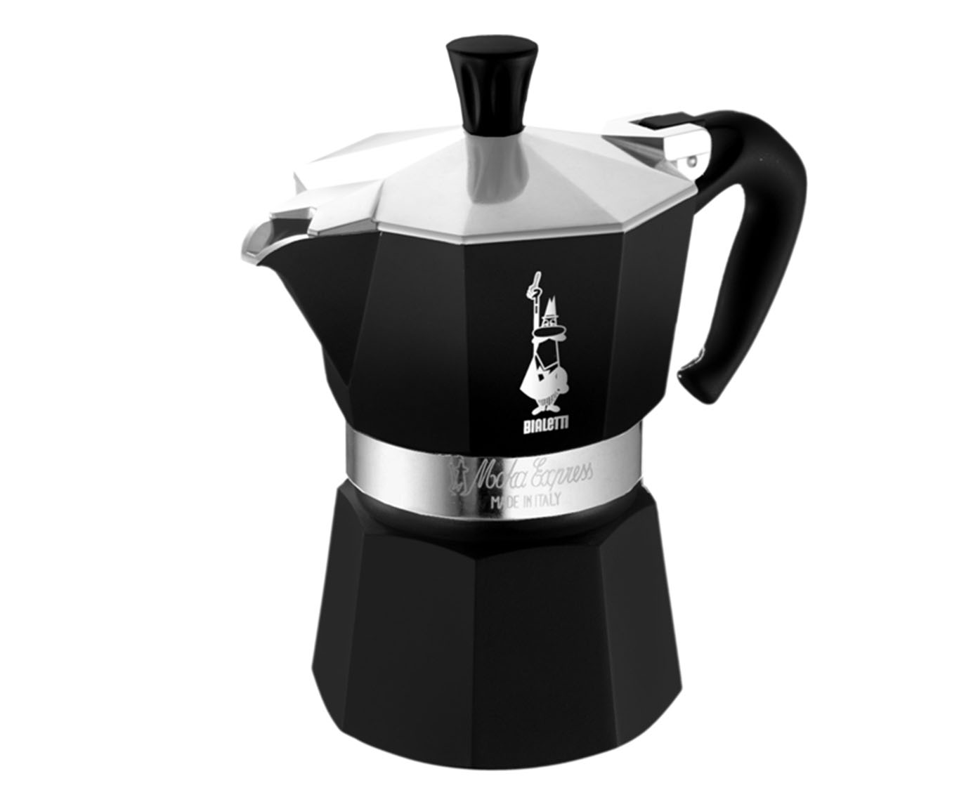 Cafeteira Italiana Nuova Moka Preta - image 0