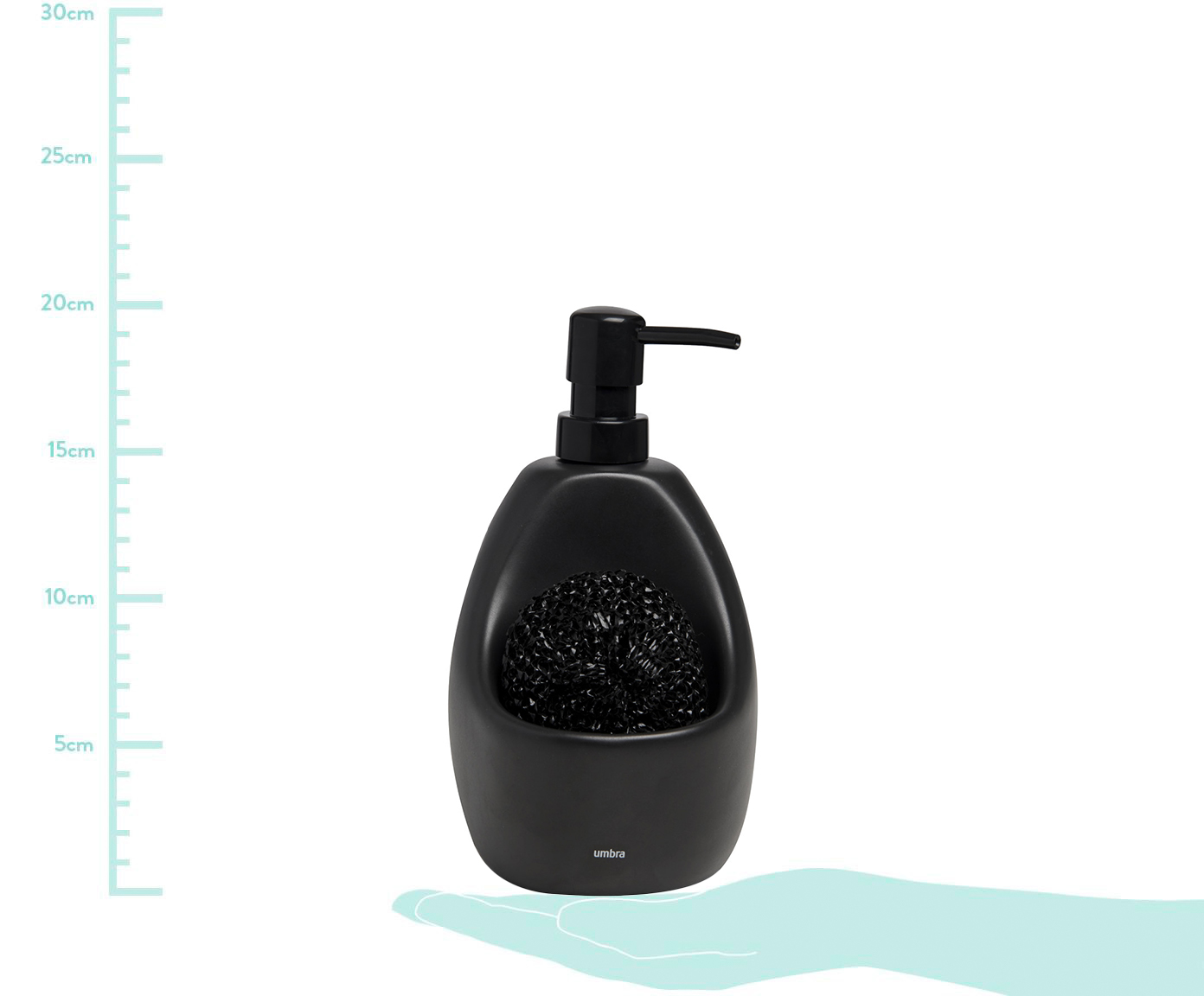 Dispenser para Detergente com esponja Joyce - Preto image number 9