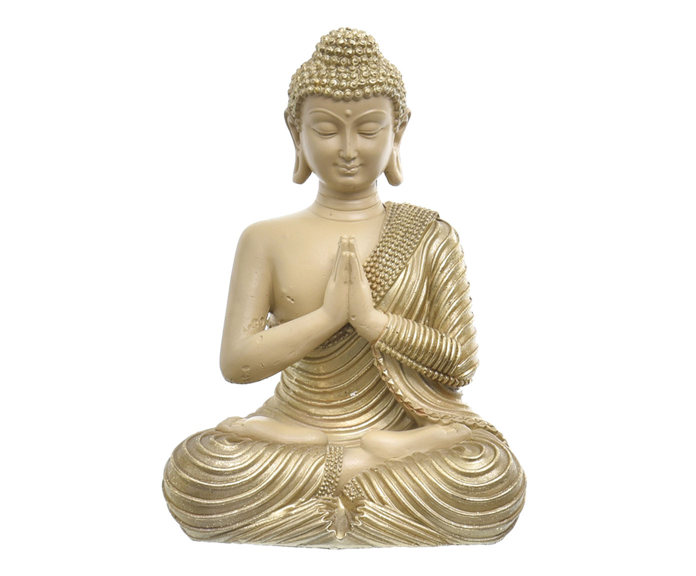 Escultura Buda Dourado image number 0