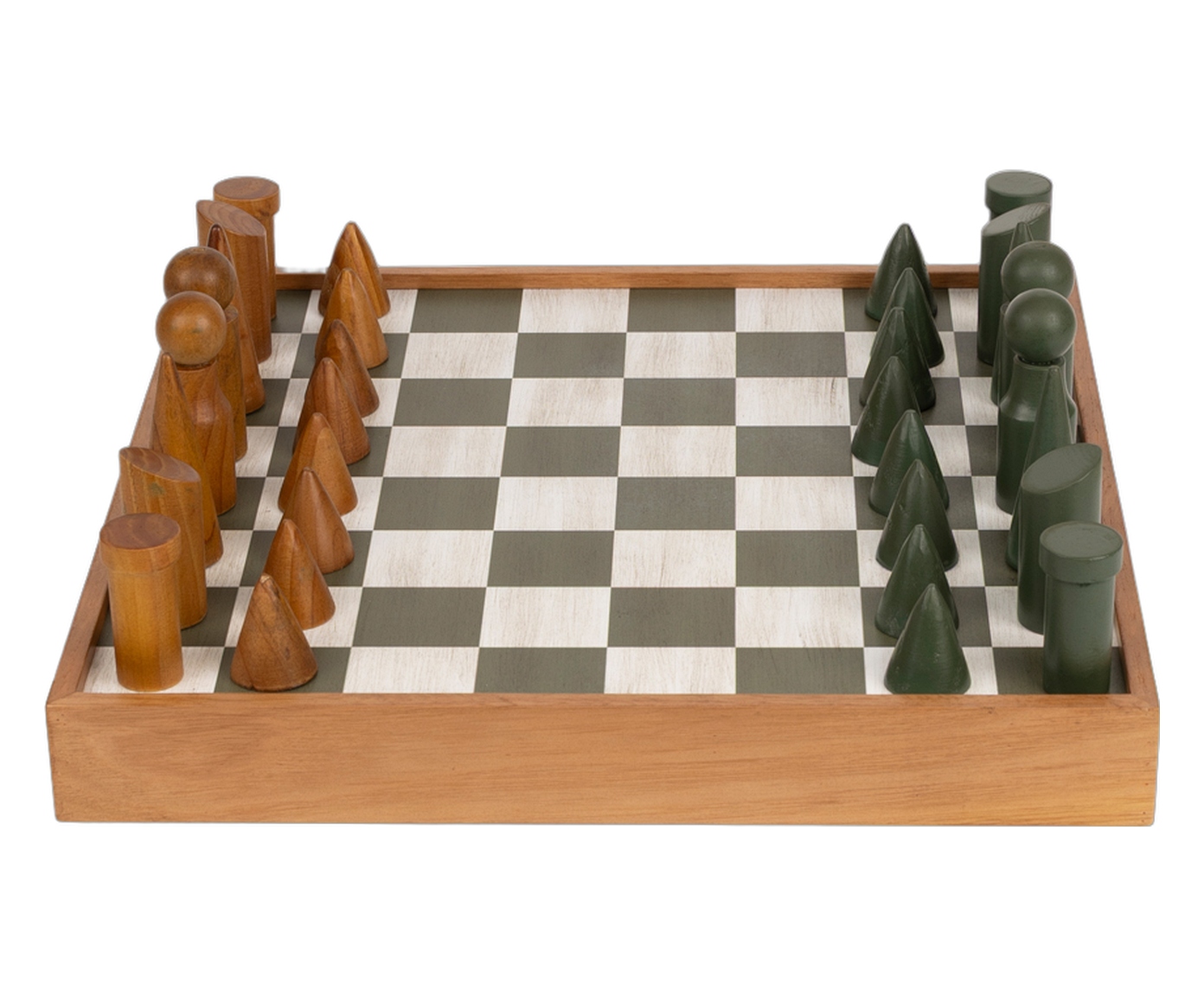 Jogo Decorativo em Madeira Mollo image number 1